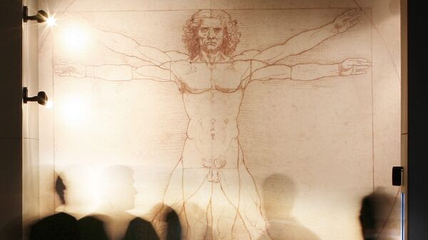 Vitruvius Adamı, Leonardo da Vinci - Sputnik Türkiye