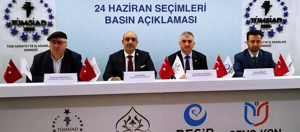 TÜMSİAD'dan Erdoğan ve Cumhur İttifakı'na destek - Sputnik Türkiye