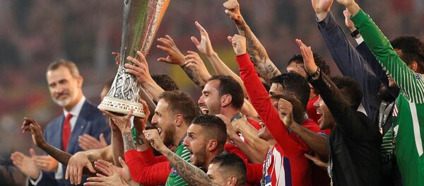 UEFA Avrupa Ligi şampiyonu Atletico Madrid oldu - Sputnik Türkiye