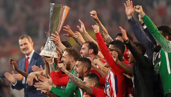 UEFA Avrupa Ligi şampiyonu Atletico Madrid oldu - Sputnik Türkiye