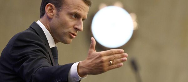 Fransa Cumhurbaşkanı Emmanuel Macron - Sputnik Türkiye