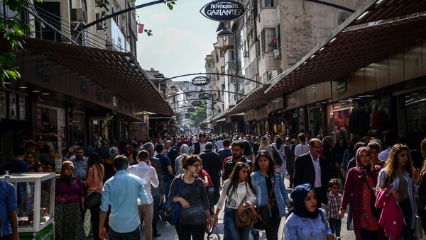 Gaziantep'te çarşı pazar alışverişi - Sputnik Türkiye