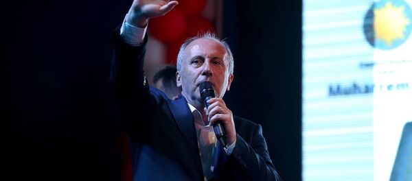 CHP'nin cumhurbaşkanı adayı Muharrem İnce - Sputnik Türkiye