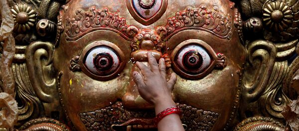 Hindu tanrisi Vishnu - Sputnik Türkiye