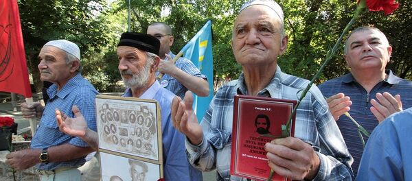 Kırım Tatarları anma - Sputnik Türkiye