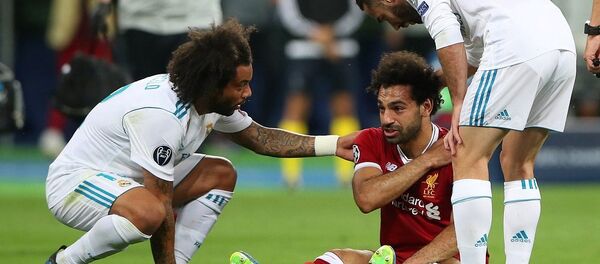 Muhammed Salah - Sergio Ramos - Sputnik Türkiye