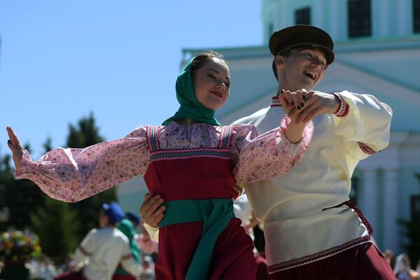 Kazan'da Karavon halk festivali - Sputnik Türkiye
