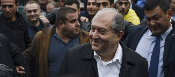 Ermenistan Devlet Başkanı Armen Sarkisyan Ermenistan Devlet Başkanı Armen Sarkisyan - Sputnik Türkiye