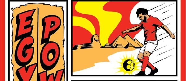 Rus ressamdan 2018 Dünya Kupası konulu sanat projesi - Sputnik Türkiye