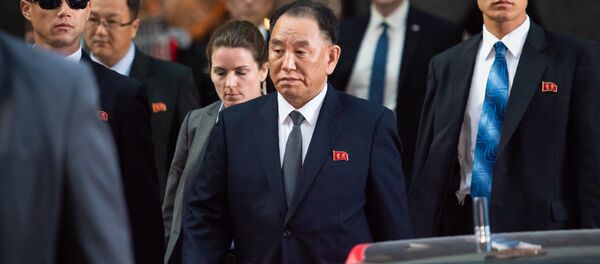 Kuzey Kore İşçi Partisi Merkez Komitesi Başkan Yardımcısı Kim Yong Chol, New York'ta - Sputnik Türkiye