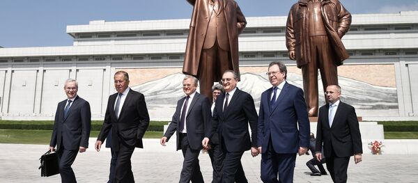 Rusya Dışişleri Bakanı Sergey Lavrov- Kuzey Kore - Sputnik Türkiye