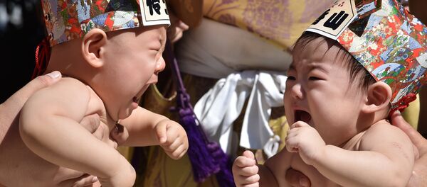 Ağlayan Japon bebekler Ağlayan Japon bebekler - Sputnik Türkiye