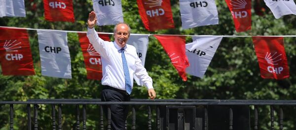 CHP'nin cumhurbaşkanı adayı Muharrem İnce - Sputnik Türkiye