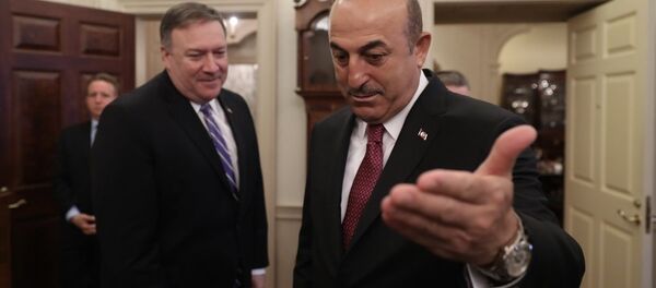 Pompeo ile Çavuşoğlu Washington'da kritik görüşme gerçekleştirdi. - Sputnik Türkiye