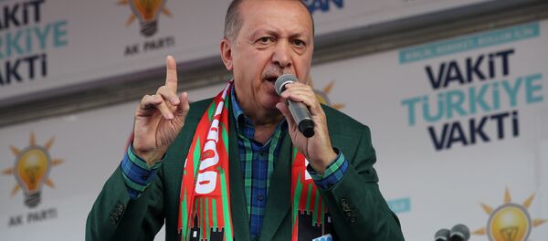 Cumhurbaşkanı ve AK Parti Genel Başkanı Recep Tayyip Erdoğan - Sputnik Türkiye