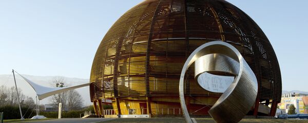 Globe of Science and Innovation at the European Organisation for Nuclear Research (CERN) in Meyrin, near Geneva - Sputnik Türkiye