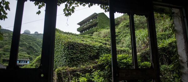 Çin'deki yemyeşil ada - Sputnik Türkiye