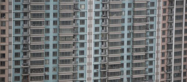 Çin'de binalar - Sputnik Türkiye