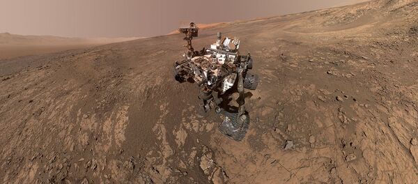 NASA'nın keşif aracı Curiosity'nin çektiği son Mars görüntüsü - Sputnik Türkiye