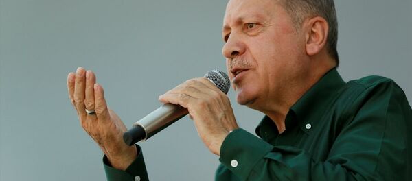 Cumhurbaşkanı ve AK Parti Genel Başkanı Recep Tayyip Erdoğan - Sputnik Türkiye