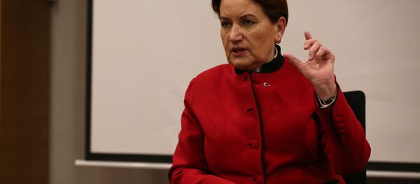 İYİ Parti Genel Başkanı ve Cumhurbaşkanı adayı Meral Akşener - Sputnik Türkiye