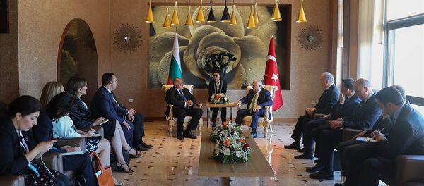 Boyko Borisov - Binali Yıldırım - Sputnik Türkiye