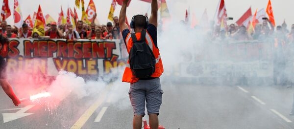 Fransa- Demiryolu- Grev - Sputnik Türkiye