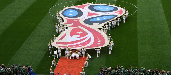 Rusya'nın ev sahipliğindeki 2018 Dünya Kupası'nın açılış töreninden kareler - Sputnik Türkiye