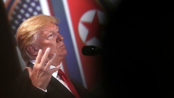 ABD Başkanı Donald Trump- Kuzey Kore - Sputnik Türkiye