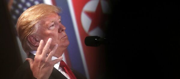 ABD Başkanı Donald Trump- Kuzey Kore - Sputnik Türkiye