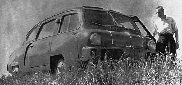 Sovyetler döneminden kalma konsept araç tasarımları - Sputnik Türkiye