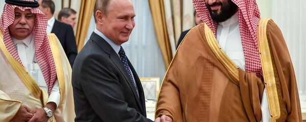 Rusya Devlet Başkanı Vladimir Putin-Suudi Veliaht Prens Muhammed bin Selman - Sputnik Türkiye