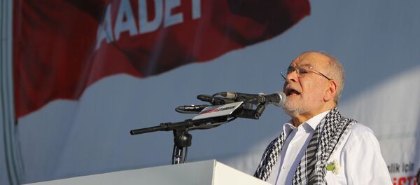 Saadet Partisi Cumhurbaşkanı Adayı Temel Karamollaoğlu'nun Diyarbakır mitingi - Sputnik Türkiye