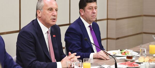 CHP'nin cumhurbaşkanı adayı Muharrem İnce - Sputnik Türkiye