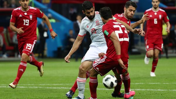 Dünya Kupası'nda İspanya, İran karşısında - Sputnik Türkiye