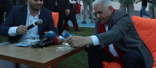 Başbakan Binali Yıldırım İzmir'de - Sputnik Türkiye