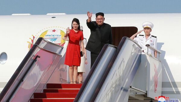 Kim'in Çin ziyaretinden kareler - Sputnik Türkiye