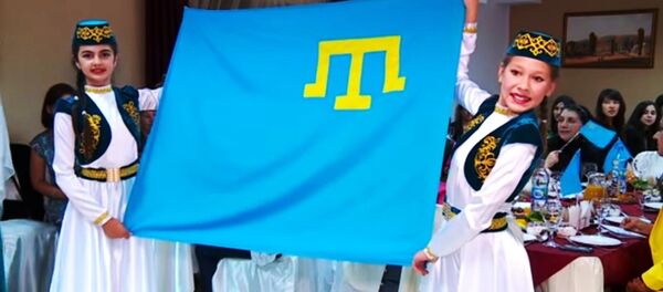 Kırım Tatar Bayrak Günü Kırım Tatar Bayrak Günü - Sputnik Türkiye