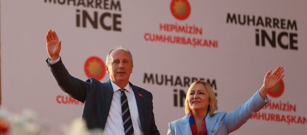 CHP’nin cumhurbaşkanı adayı Muharrem İnce - Sputnik Türkiye