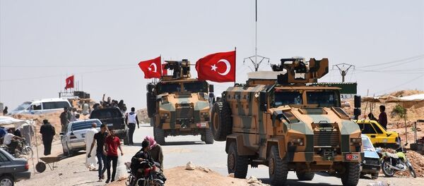 TSK'nın Menbiç'teki 3. devriye görevi - Sputnik Türkiye