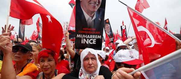 Muharrem İnce, Maltepe mitingi - Sputnik Türkiye