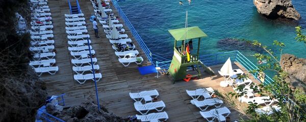 Antalya, sahil, plaj - Sputnik Türkiye