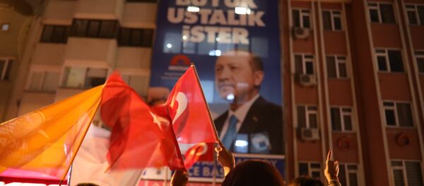 AK Partililer, Erdoğan'ın zaferini kutluyor - Sputnik Türkiye