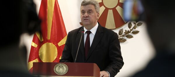 Makedonya Cumhurbaşkanı Gyorge İvanov - Sputnik Türkiye