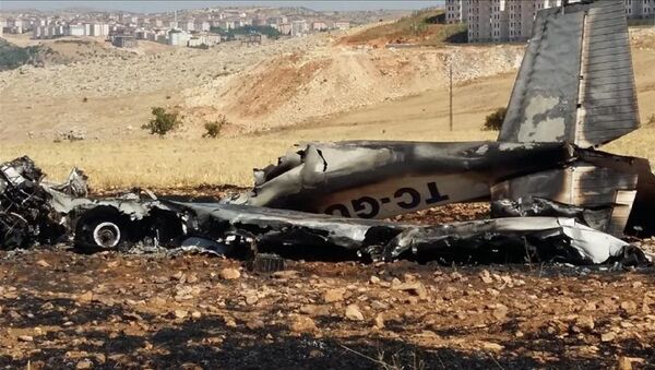 Adıyaman'da eğitim uçağı düştü, pilot yaşamını yitirdi - Sputnik Türkiye