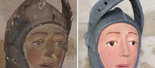 Başarısız Aziz George heykeli restorasyonu - Sputnik Türkiye