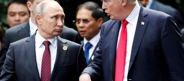 ABD Başkanı Donald Trump- Rusya Devlet Başkanı Vladimir Putin - Sputnik Türkiye