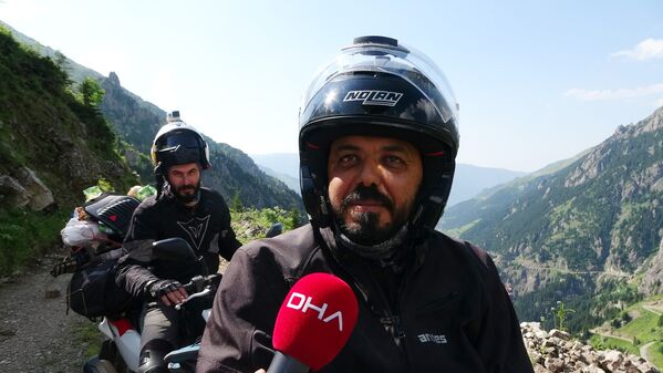 Bayburt- Trabzon sınırında 'dünyanın en tehlikeli yolu' - Sputnik Türkiye