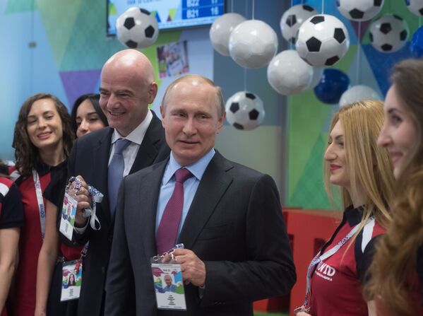 Putin ve futbol - Sputnik Türkiye