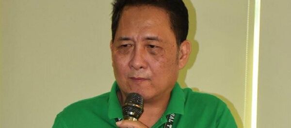 General Tinio kasabasının belediye başkanı Ferdinand Bote - Sputnik Türkiye